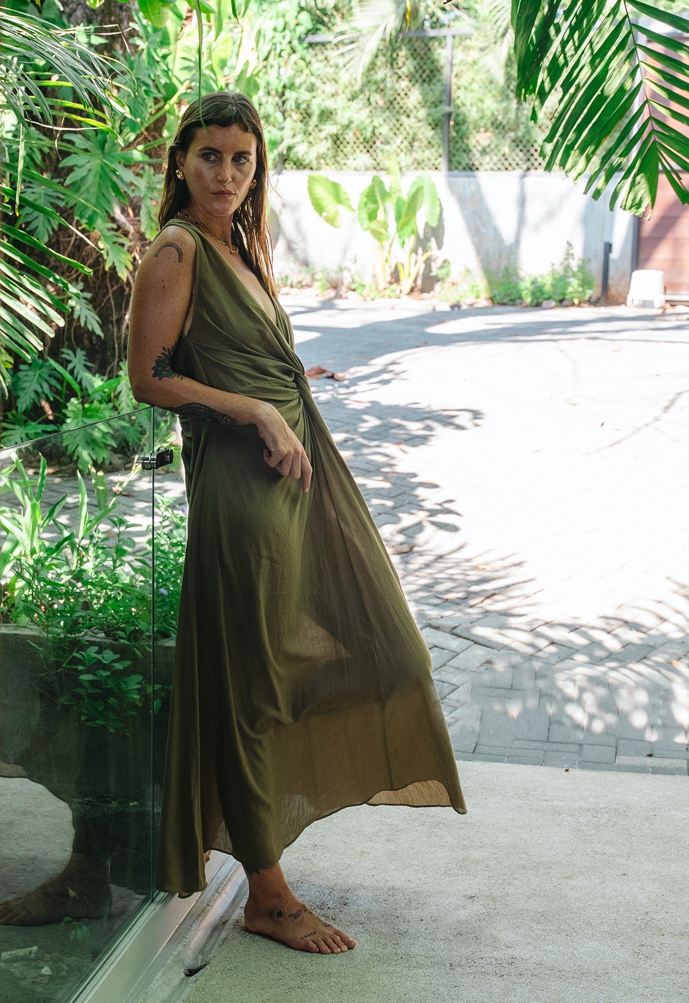 Gillian Dress in Signature Cotton