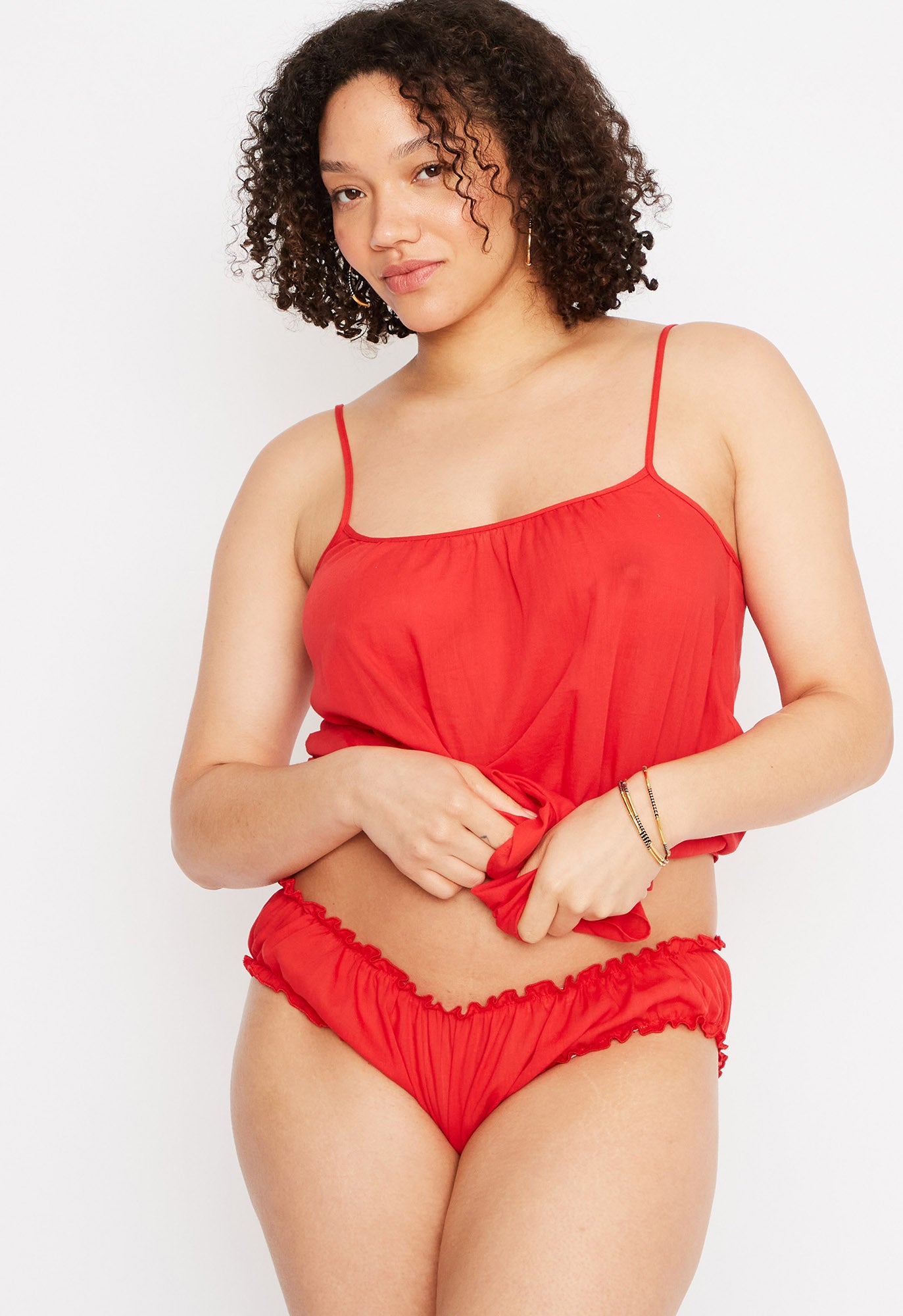 Signature Bloomer in Cadmium Red